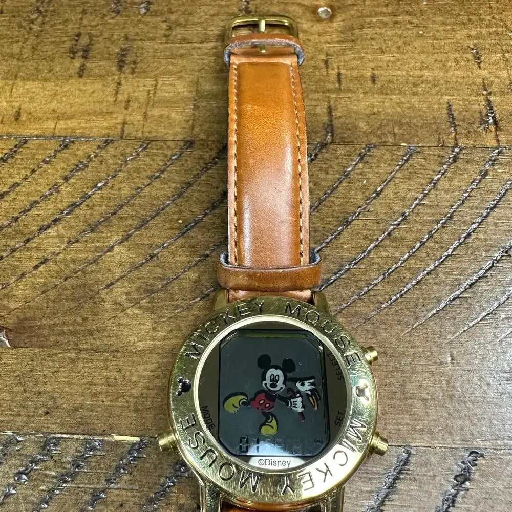Vintage Disney Lorus by Seiko Digital Dancing Mickey Mouse Musical Watch Tested